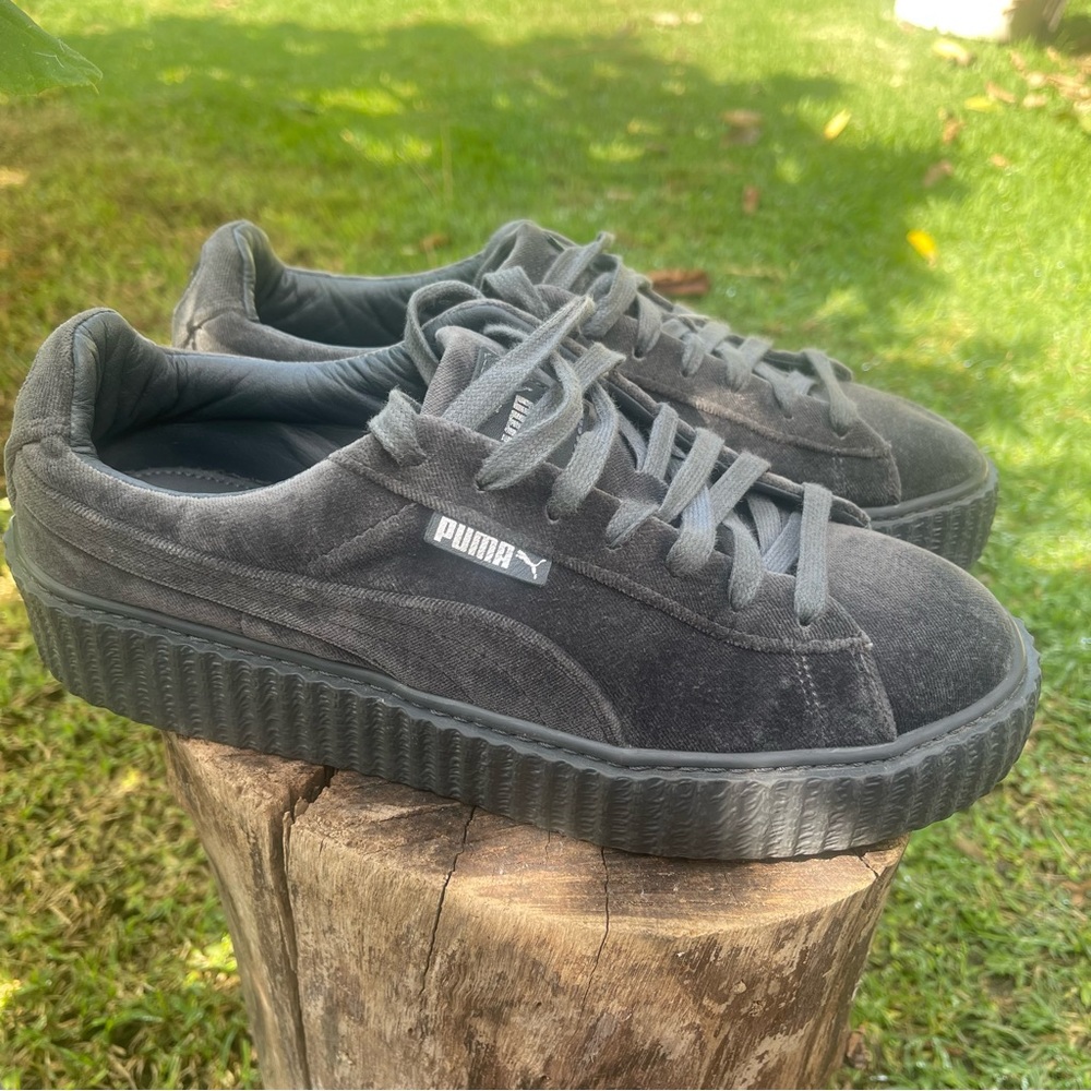 PUMA x Fenty by Rihanna Velvet Creeper Glacier Grey Sneakers